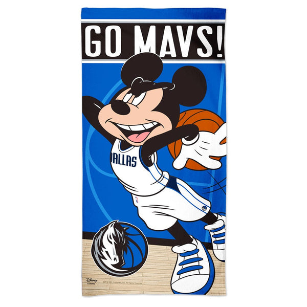 Dallas Mavericks / Disney Spectra Beach Towel 30"  x 60"