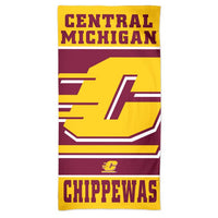 Wholesale-Central Michigan Chippewas Spectra Beach Towel 30" x 60"