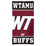 Wholesale-West Texas A&amp;M Buffaloes Spectra Beach Towel 30" x 60"