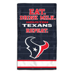 Houston Texans Burp Cloth 10" x 17"
