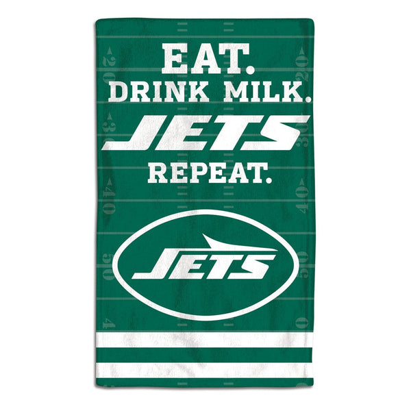New York Jets Burp Cloth 10" x 17"