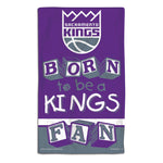 Sacramento Kings BORN TO BE Burp Cloth 10" x 17"