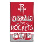 Houston Rockets Burp Cloth 10" x 17"