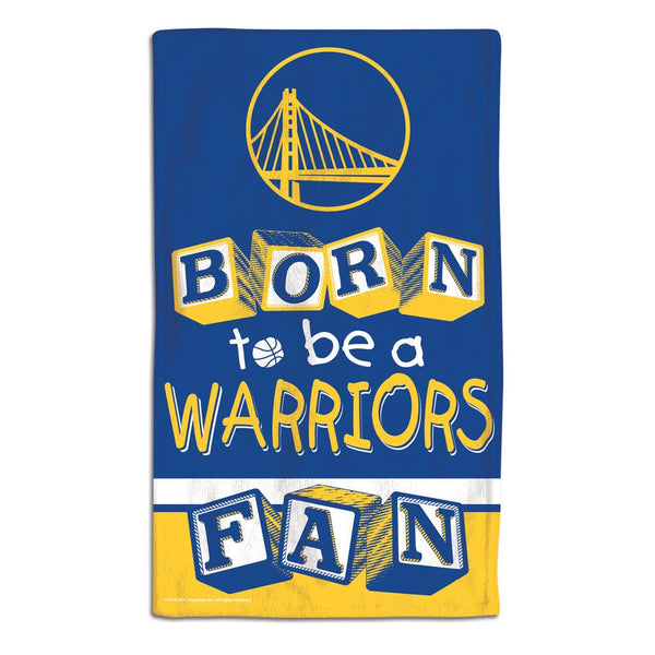 Golden State Warriors Burp Cloth 10" x 17"