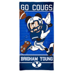 Wholesale-Brigham Young Cougars / Disney Spectra Beach Towel 30" x 60"