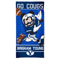 Wholesale-Brigham Young Cougars / Disney Spectra Beach Towel 30" x 60"