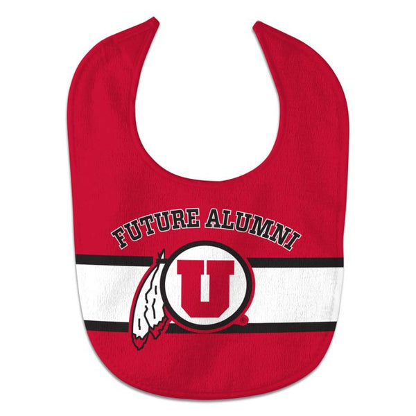 Wholesale-Utah Utes All Pro Baby Bib