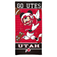 Wholesale-Utah Utes / Disney Spectra Beach Towel 30" x 60"