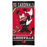 Louisville Cardinals / Disney Spectra Beach Towel 30"  x 60"