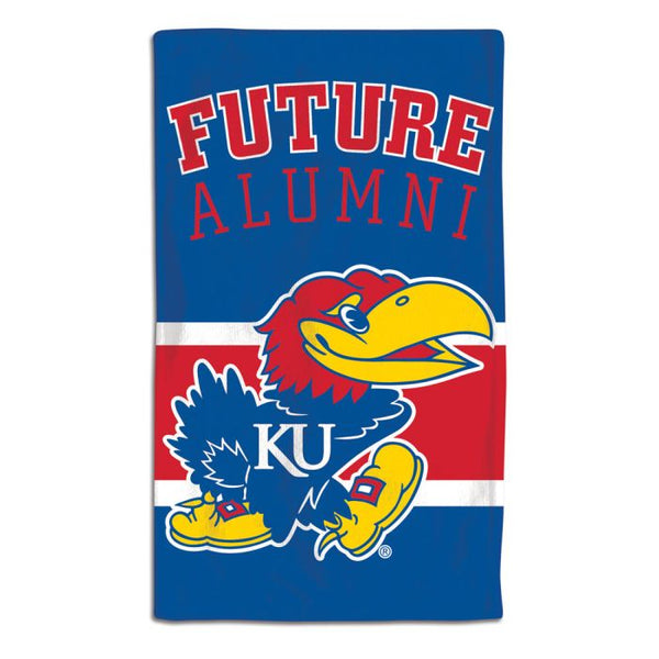 Wholesale-Kansas Jayhawks Burp Cloth 10" x 17"