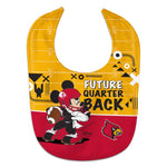 Wholesale-Louisville Cardinals / Disney MICKEY MOUSE FOOTBALL All Pro Baby Bib