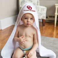 Wholesale-Oklahoma Sooners All Pro Hooded Baby Towel