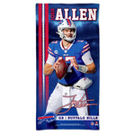 Buffalo Bills Spectra Beach Towel 30"  x 60" Josh Allen