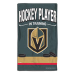 Vegas Golden Knights HOCKEY PLAYER IN TRAINING Burp Cloth 10" x 17"