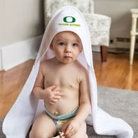 Wholesale-Oregon Ducks All Pro Hooded Baby Towel