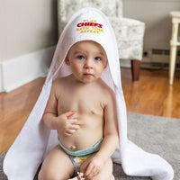 Kansas City Chiefs / Littlest Fan NFL Slogan All Pro Hooded Baby Towel