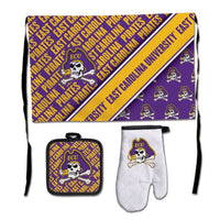 Wholesale-East Carolina Pirates Barbeque Tailgate Set-Premium