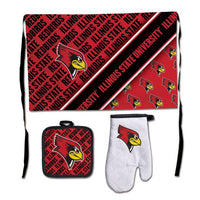 Wholesale-Illinois State Redbirds Barbeque Tailgate Set-Premium