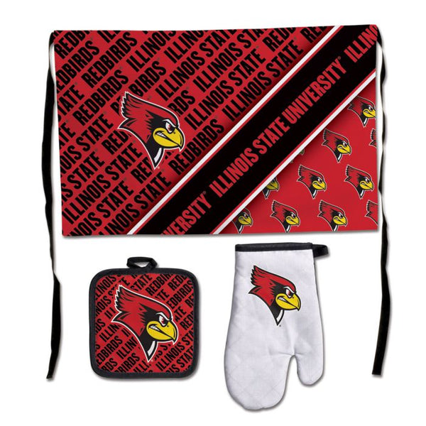 Wholesale-Illinois State Redbirds Barbeque Tailgate Set-Premium