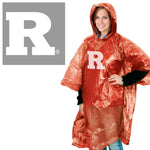 Wholesale-Rutgers Scarlet Knights Rain Poncho