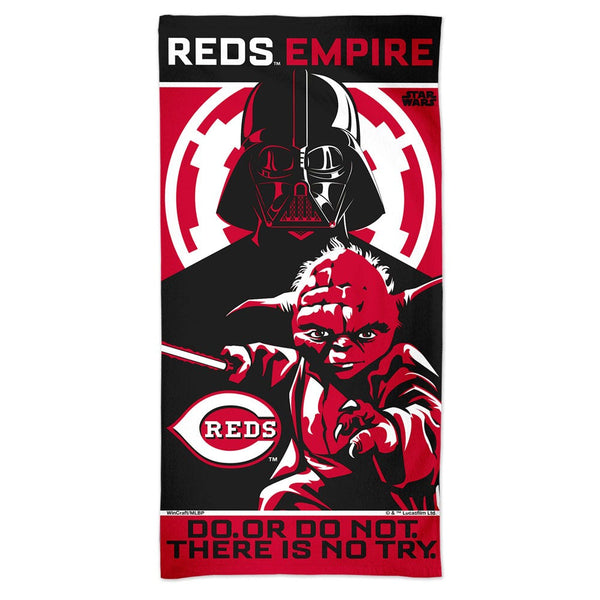 Cincinnati Reds / Star Wars YODA & DARTH VADAR Spectra Beach Towel 30"  x 60"