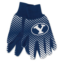 Wholesale-Brigham Young Cougars Adult Two Tone Gloves