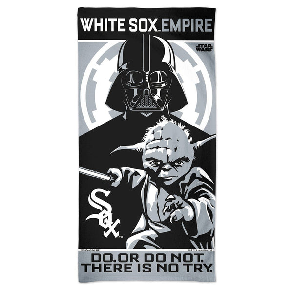 Chicago White Sox / Star Wars YODA & DARTH VADAR Spectra Beach Towel 30"  x 60"