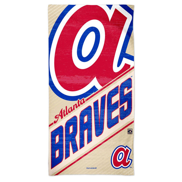 Atlanta Braves / Cooperstown Spectra Beach Towel 30"  x 60"