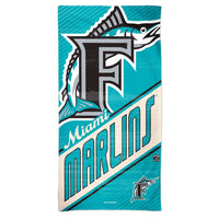 Miami Marlins / Cooperstown Spectra Beach Towel 30"  x 60"