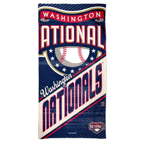 Washington Nationals / Cooperstown Spectra Beach Towel 30"  x 60"