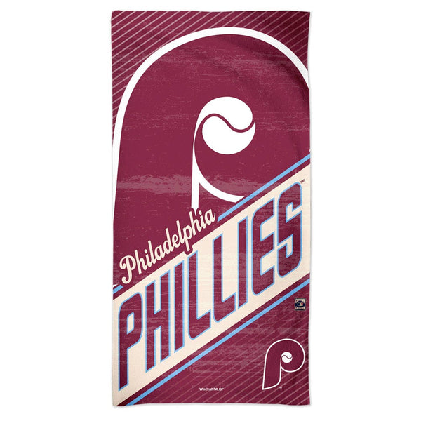 Philadelphia Phillies / Cooperstown Spectra Beach Towel 30"  x 60"