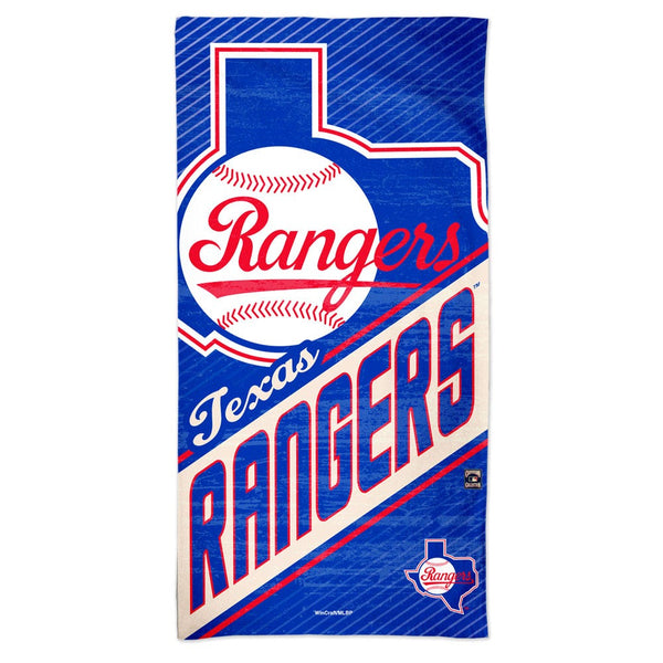 Texas Rangers / Cooperstown Spectra Beach Towel 30"  x 60"