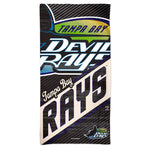 Tampa Bay Rays / Cooperstown Spectra Beach Towel 30"  x 60"