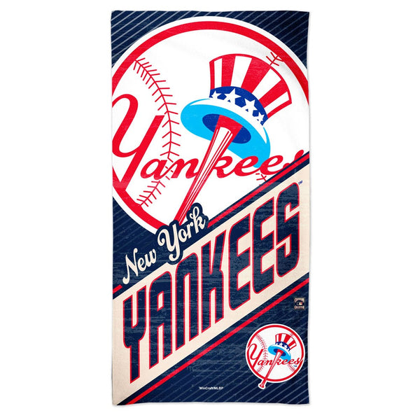 New York Yankees / Cooperstown Spectra Beach Towel 30"  x 60"