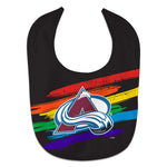 Colorado Avalanche PRIDE All Pro Baby Bib