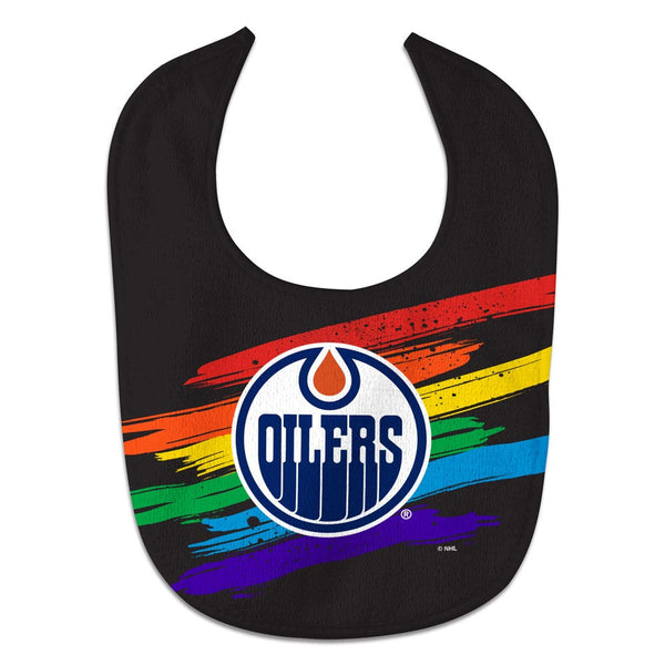 Edmonton Oilers PRIDE All Pro Baby Bib