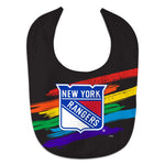 New York Rangers pride All Pro Baby Bib