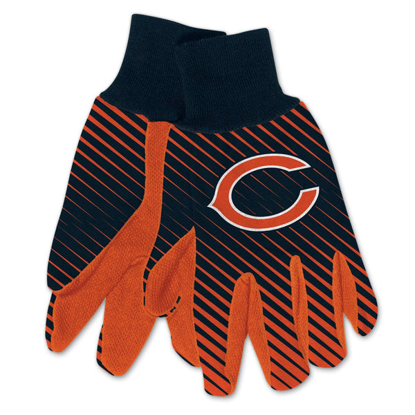 Chicago Bears Adult Two Tone Gloves