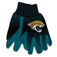 Jacksonville Jaguars Adult Two Tone Gloves