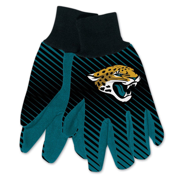 Jacksonville Jaguars Adult Two Tone Gloves