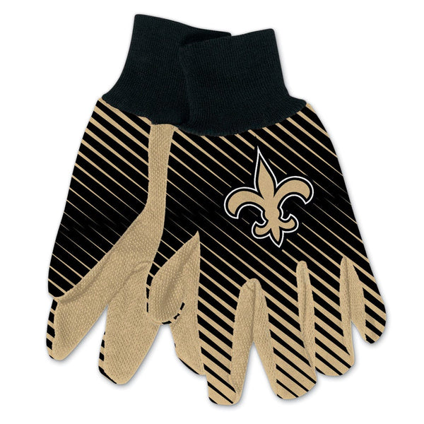 New Orleans Saints Adult Two Tone Gloves
