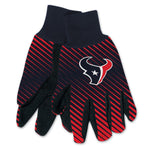 Houston Texans Adult Two Tone Gloves