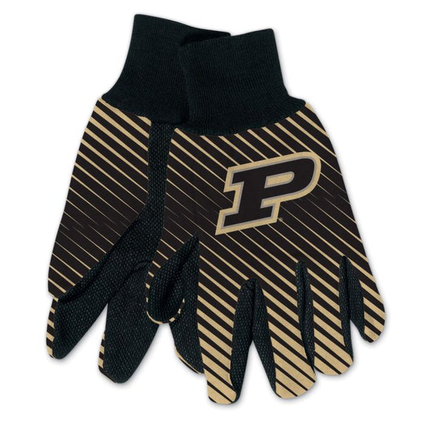 Wholesale-Purdue Boilermakers Adult Two Tone Gloves