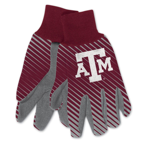 Texas A&M Aggies Adult Two Tone Gloves