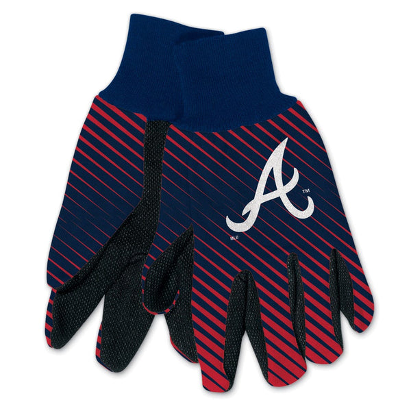 Atlanta Braves Adult Two Tone Gloves