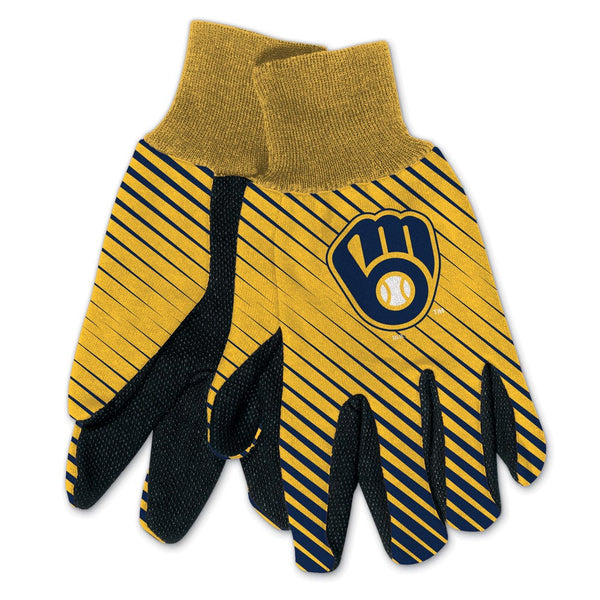 Milwaukee Brewers Adult Two Tone Gloves