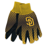 San Diego Padres Adult Two Tone Gloves