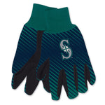 Seattle Mariners Adult Two Tone Gloves