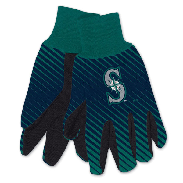 Seattle Mariners Adult Two Tone Gloves