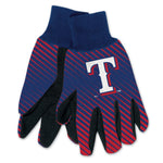 Texas Rangers Adult Two Tone Gloves